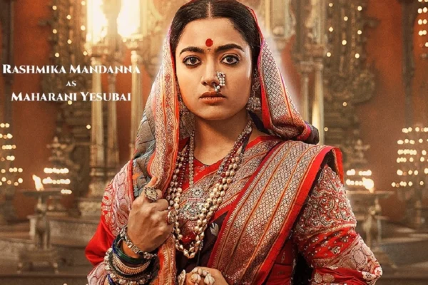 The makers of the film Chhaava released the first look of Rashmika Mandanna, netizens were left disappointed.