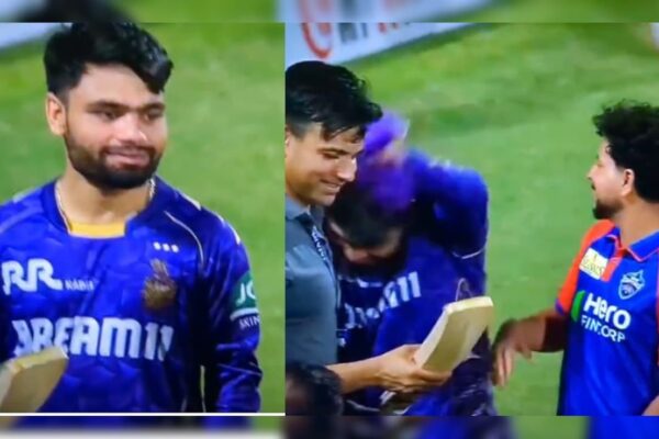 VIDEO: Kuldeep Yadav slaps Rinku Singh, KKR player shocked, could not believe