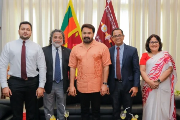 Bollywood envelops the South Superstar, Mohanlal met the Prime Minister of Sri Lanka