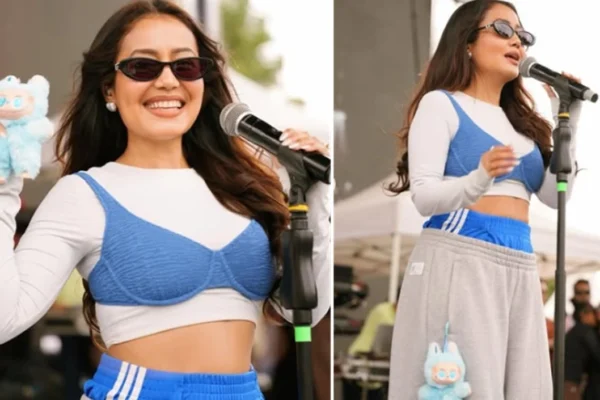 People laughed at Neha Kakkar Blue BRU SINGER was trolled for his cheap fashion style